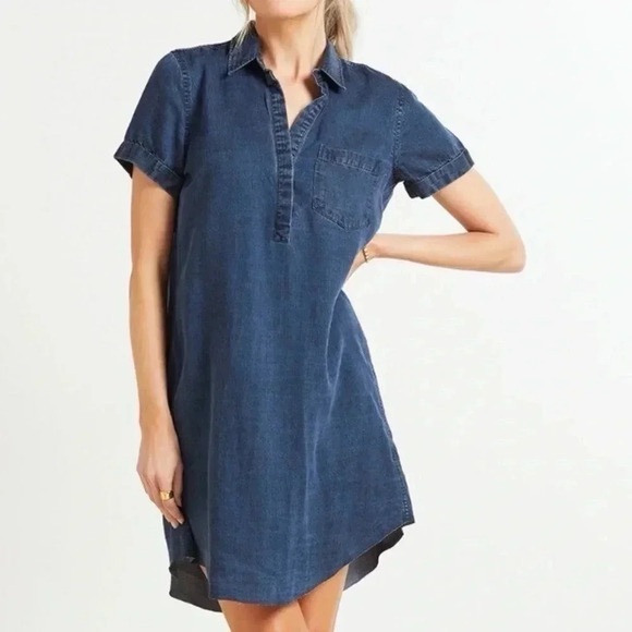 Rails Dresses & Skirts - Rails Blue Denim Chambray Dress Size - S